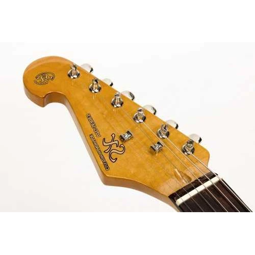 SX Stratocaster Solak Elektro Gitar (Sİyah) 5