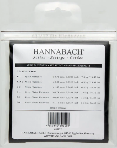 Hannabach 827 MT Flamenko Gitar Teli 2