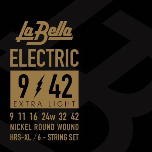 La Bella HRS-XL Extra Light Elektro Gitar Teli (0.09 - 0.42) 2