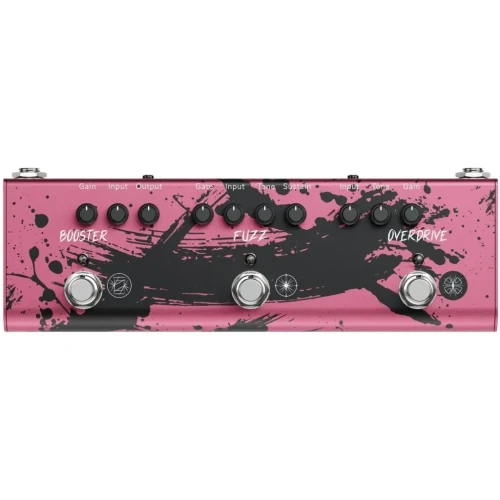 Donner Miyavi Signature Bloodsteel Triple Gitar Pedalı 1