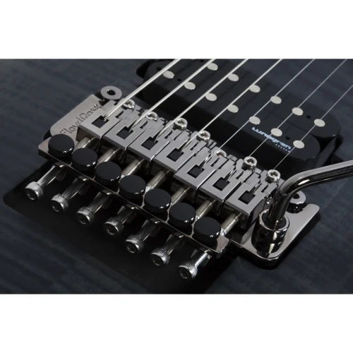 Schecter Banshee Mach-7 FR S 7 Telli Elektro Gitar (Fallout Burst) 3
