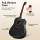 Donner DAG-1CB Cutaway Akustik Gitar Seti (Siyah) 3