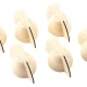 Fender Chicken Head Amplifier Knobs 6 Cream Amfi Yedek Parçası 1