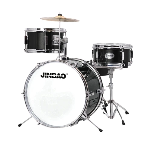 JIinbao 3 Parça Junior Davul Set (Siyah) 1
