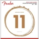 Fender 860CL Phosphor Bronze Dura-Tone Coated 11-52 Akustik Gitar Teli 1