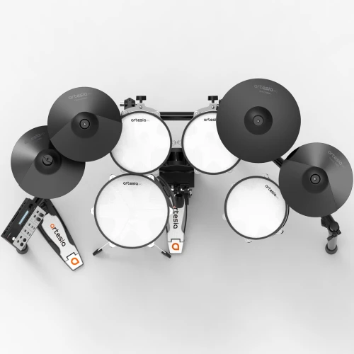 Artesia Legacy A250-BMS Black Metallic Stripe Dijital Davul Seti 3
