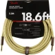 Fender Deluxe Düz/Düz Uçlu 5m Tweed Enstrüman Kablosu 1