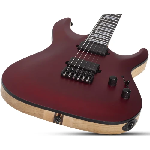 Schecter C-1 SLS Custom Elektro Gitar (Racing Red) 2