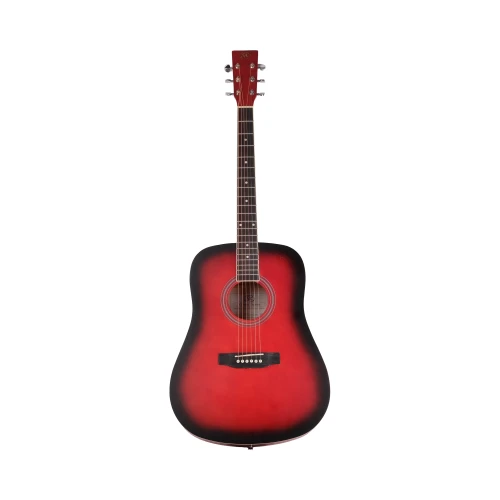 [Outlet] SX SD104RDS Akustik Gitar (Kırmızı) (OL 25-26005) 1