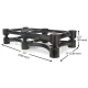 IsoAcoustics ISO-430 Yatay Stüdyo Monitörleri  için İzolasyon Standı (Tek) 3