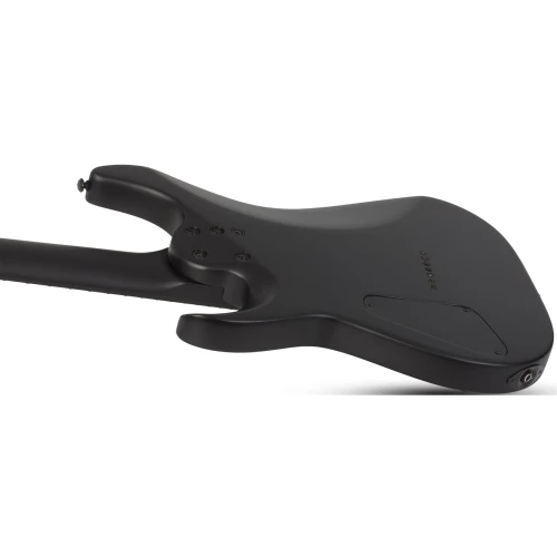 Schecter Damien-7 7 Telli Elektro Gitar (Satin Black) 9