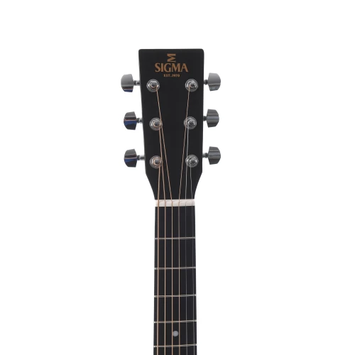Sigma DMCE-BKB Elektro Akustik Gitar (Siyah) 5
