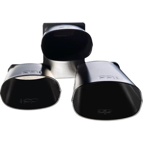 Meinl SLTRI-BK 3'lü Set Cowbell (Siyah) 4