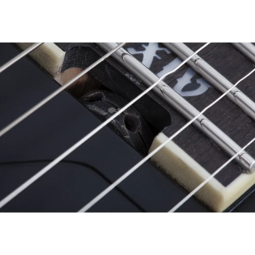 Schecter C-1 SLS Evil Twin Elite Elektro Gitar (Mat Siyah) 7