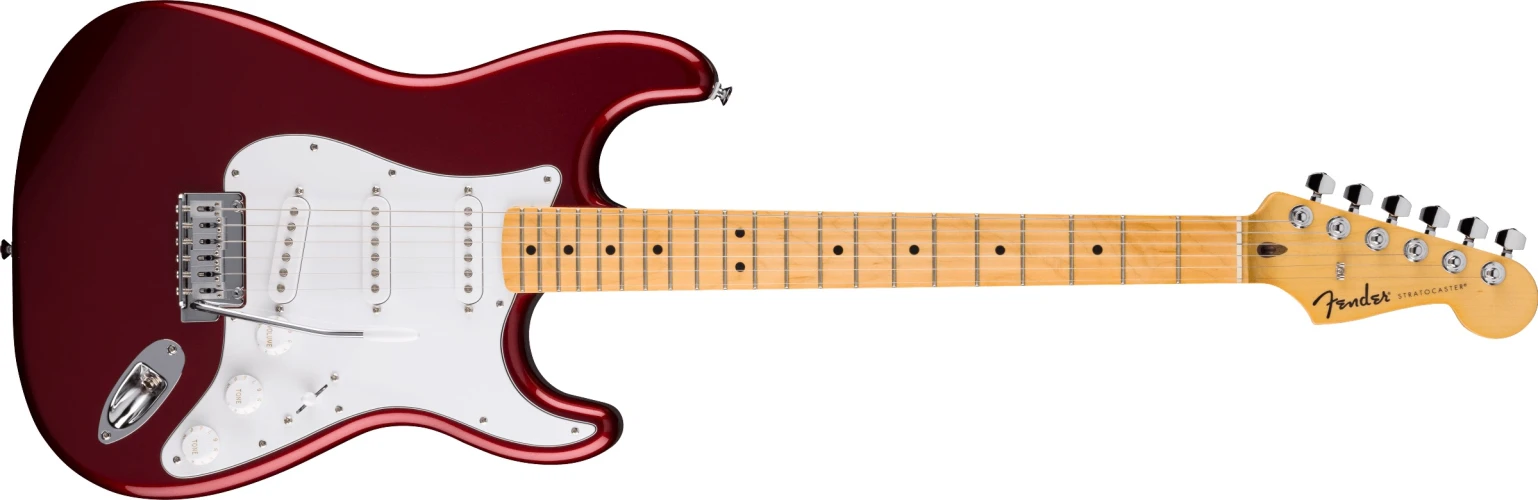 Fender Standard Stratocaster Akçaağaç Klavye Candy Cola Elektro Gitar 1