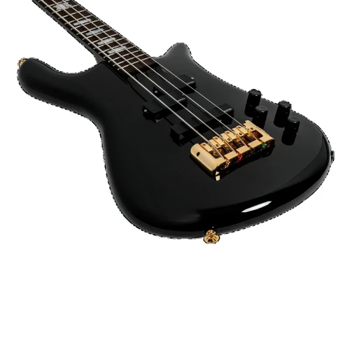 Spector Euro Classic 4 Telli Bas Gitar (Solid Black) 3