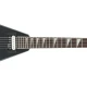 Jackson JS King V JS32T Amaranth Klavye Gloss Black Elektro Gitar 1