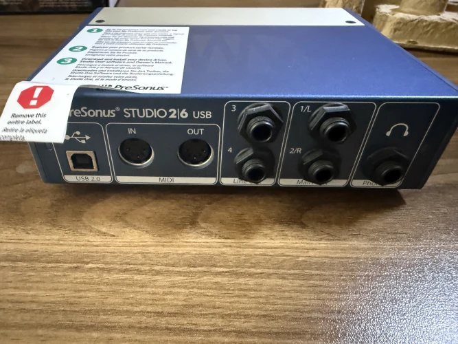 Presonus Studio 2/6 2