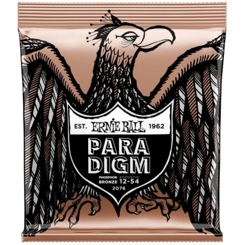 ERNIE BALL P02076 Paradigm Medium Light Fosfor Bronz 12-54 Akustik Gitar Tel Seti 3
