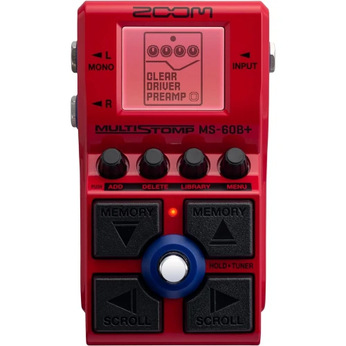 Zoom MS-60B+ Multistomp Bas Efekt Pedalı 1