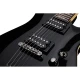Schecter Omen 6 Solak Elektro Gitar (Gloss Black) 3