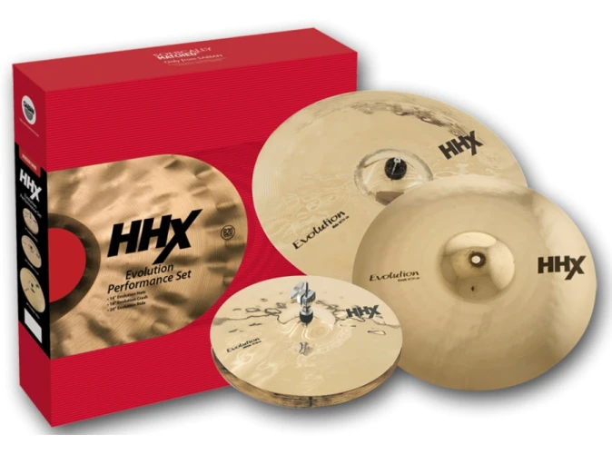SABIAN 15005XEB 14"-16"-20" EVOLUTION PERFORMANS ZİL SET HHX 1