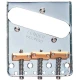 Fender 3-Saddle American Vintage Telecaster Bridge Assembly with Brass Saddles Chrome Köprü Yedek Parça 1