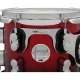 PDP Drums Concept Maple 5 Parça 22" Akustik Davul (Red To Black Sparkle Fade) 5