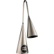 Meinl STBAG1 Hand Brushed Steel Attachment Small  A-go-go (Krom) 3