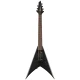 Jackson JS22-7 King V KV HT Amaranth Klavye Satin Black Elektro Gitar 1