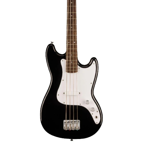 Squier Sonic Bronco Bass Laurel Klavye WPG Siyah Bas Gitar 3