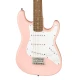 Squier Mini Stratocaster Laurel Klavye Shell Pink Elektro Gitar 3