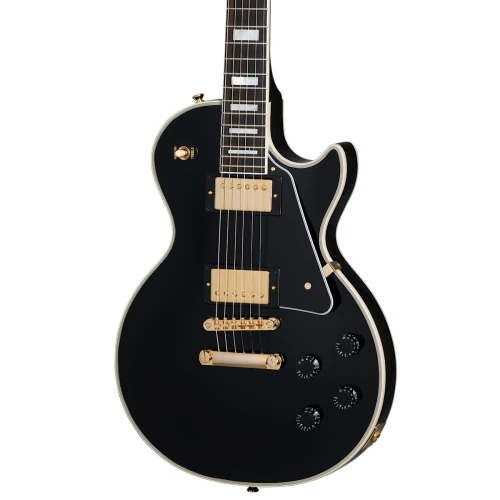 Epiphone Les Paul Custom Elektro Gitar (Ebony) 2