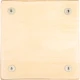 Meinl SC80BW Frontplate Snarecraft Cajon (Natural Burl Wood) 5