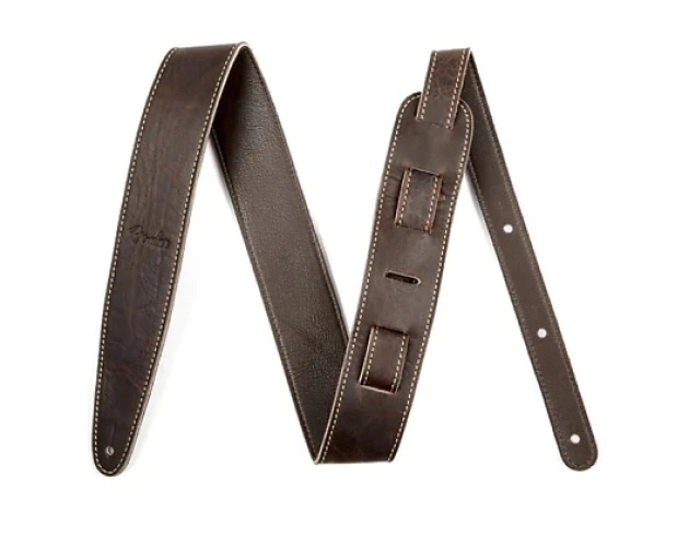 Fender Artisan Crafted Leather Strap 2.5" BRW 1