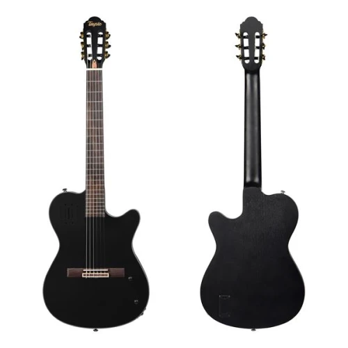 Tayste CG-100EQ BK Silent Elektro Klasik Gitar 1