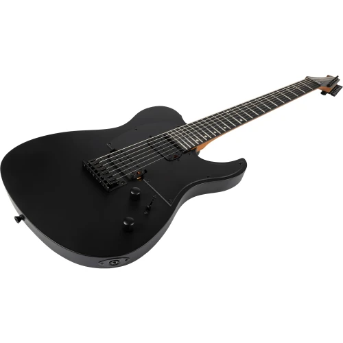 Spira T-407 MBK 7 Telli Elektro Gitar (Mat Siyah) 2