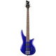 Jackson JS Spectra Bass JS3V Laurel Klavye Indigo Blue Bas Gitar 2
