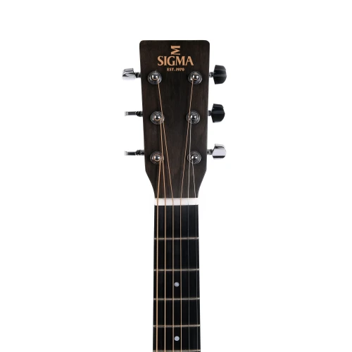 Sigma GMC-STE-BKB Cutaway Elektro Akustik Gitar (Blackburst) 5