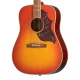 Epiphone Hummingbird Studio Elektro Akustik Gitar (Faded Cherry Sunburst) 3