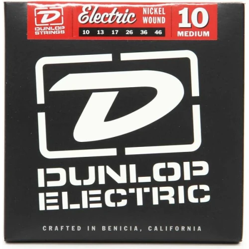 Jim Dunlop DEN1046 Nickel Wound Light Elektro Gitar Teli (10-46) 1