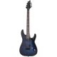 Schecter Omen Elite-6 Elektro Gitar (See Thru Blue Burst) 1