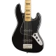 Squier Classic Vibe 70s Jazz Bass V Akçaağaç Klavye Black 5 Telli Bas Gitar 3