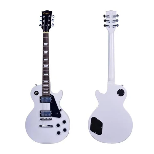 KAYSEN K-EG9 WH Elektro Gitar | LP Kasa HH Manyetik 1