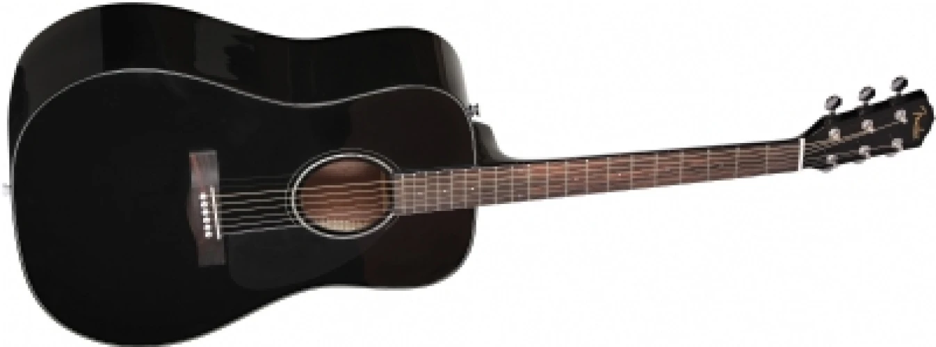 Fender CD-60 Dreadnought V3 DS Black Akustik Gitar 2
