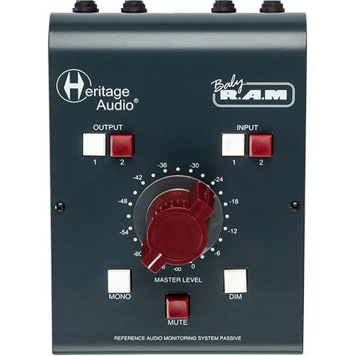 Heritage Audio Baby RAM 2-Kanal Pasif Monitör Controller 1