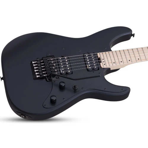 Schecter Sun Valley Super Shredder FR Elektro Gitar (Satin Black) 3