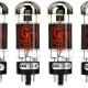 Groove Tubes GT-6L6-S MED QUARTET Power Tube Lamba 1