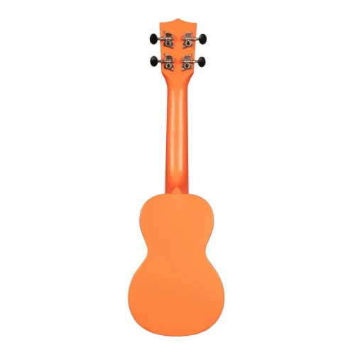 Kala Waterman Recycled Soprano Ukulele (Sunset Orange) 2
