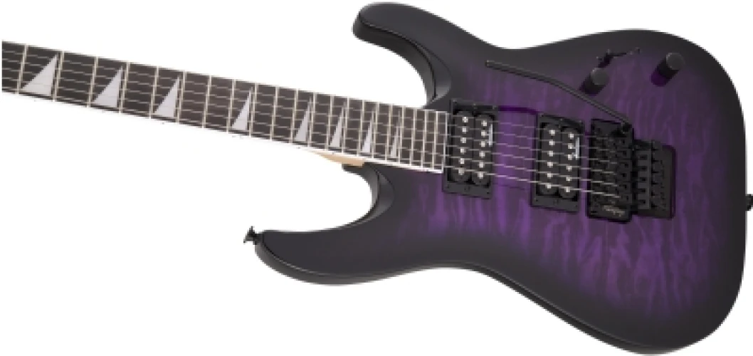 Jackson JS Dinky Arch Top JS32Q DKA Amaranth Klavye Transparent Purple Burst Elektro Gitar 4
